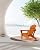 SERWALL Adirondack Chair for Patio Garden Outdoors Heavy All-Weather Fire Pit Chairs - Orange