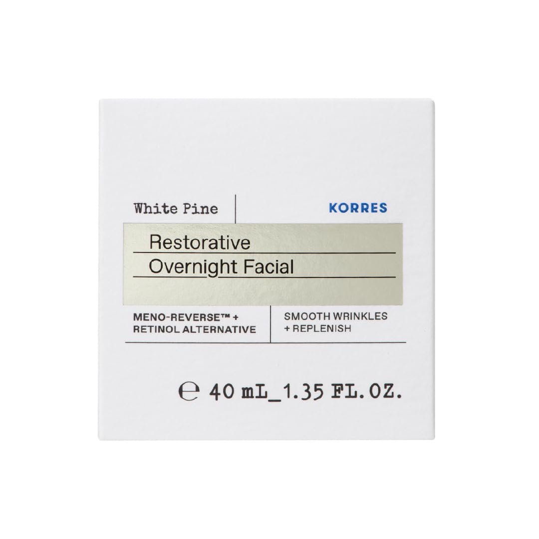 KORRES WHITE PINE Meno Reverse Regenerierende Nachtcreme, vegan, 40ml
