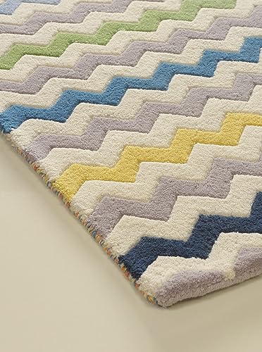 Image of Soft Pure Woolen Modern Collection Tufted Carpet for Living Room,Bedroom'Kitchen and Hall (6 X 9) Feet