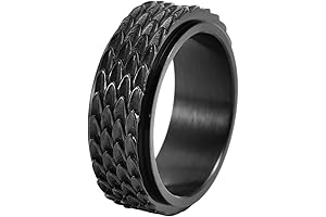 Dragon Scale Anxiety Ring: The Ultimate Fidget Spinner for Men