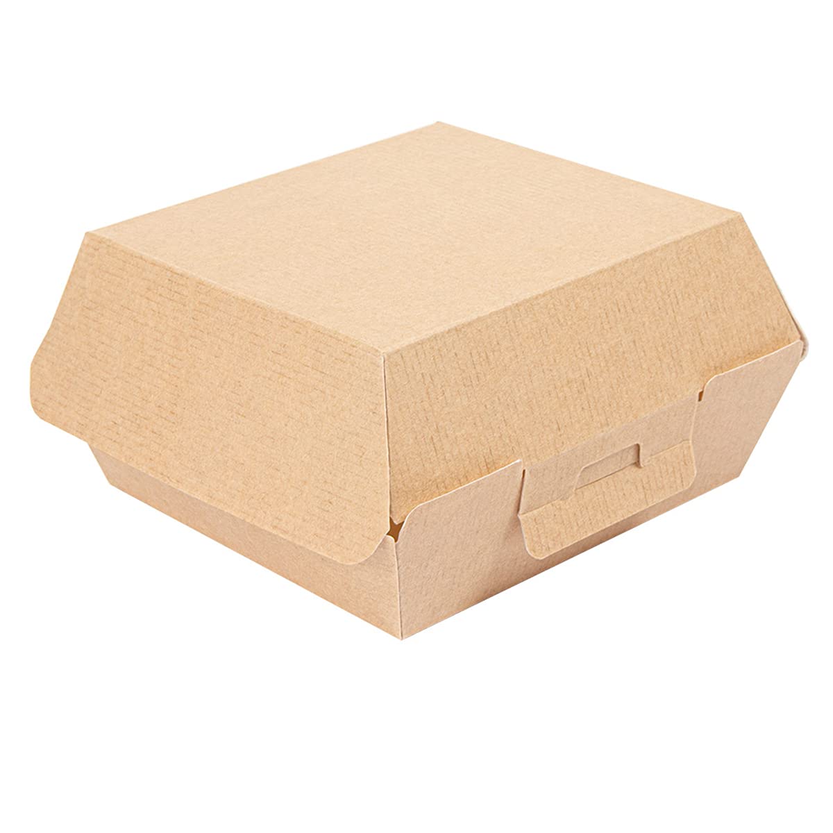Scatole Hamburger In Cartone Nano-Micro Thepack - 50 Pezzi, 13x12.5x6.2 Cm, Naturale - Foto 8