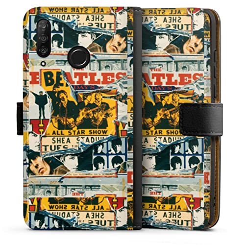 DeinDesign Etui Compatible avec Huawei P30 Lite Etui Folio Etui magnetique The Beatles Rock ‘n’ Roll Musique - Les Beatles, Paul McCartney, John Lennon, RIngo Starr, George Harrison DeinDesign Etui Compatible avec Huawei P30 Lite Etui Folio Etui magnetique The Beatles Rock 'n' Roll Musique