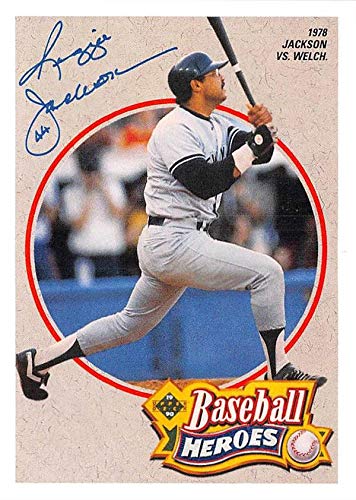 Amazon.com: Reggie Jackson baseball card 1990 Upper Deck Heroes #4 