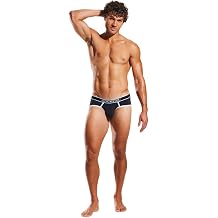 Cocksox Men's Underwear Contour Pouch Sports Brief CX76N Schwarz, XL