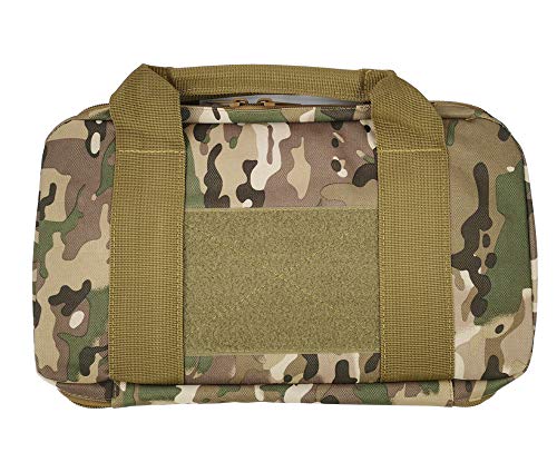 Étui de Sac de Pistolet Tactique Sac de Transport de Pistolet étui d'arme de Poing Militaire Durable rembourré Porte-Pistolet Accessoires de Chasse Kit de...