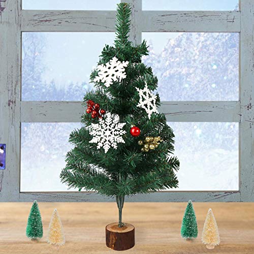 DERAYEE 2ft groene kerstboom kunstmatige dennenboom kerstboom voor kerstdecoratie - Image 6