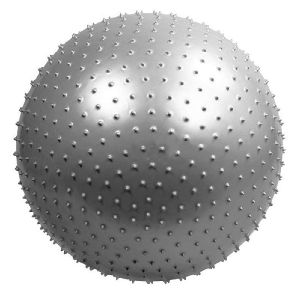 Bola de ejercicio para estabilidad de yoga de 50 pulgadas con bandas de resistencia y bomba