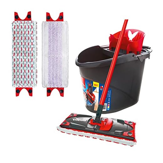 Vileda Ultramax Floor Mop Set for Sensitive Floors
