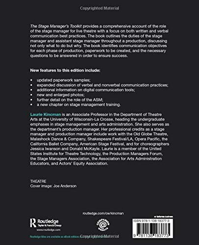 The Stage Manager's Toolkit (The Focal Press Toolkit Series) - Image 2