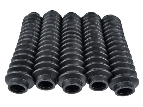 5 Shock Boots Black Fits Most Shocks for Jeep Universal Off Road Vehicles