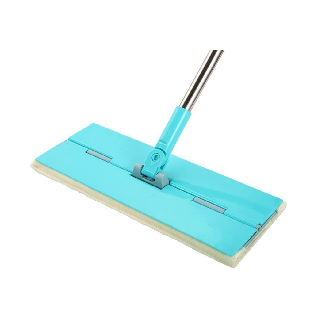 Mop Mop, Self Mop, Lazy Flip Flat Mop 360 Spin Wet and Dry Flip Mop (Bleu) Anniversaire Chaud comme jamais Learned extensively