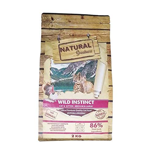 Pienso para Gatitos Sin Cereales Marca Natural Greatness