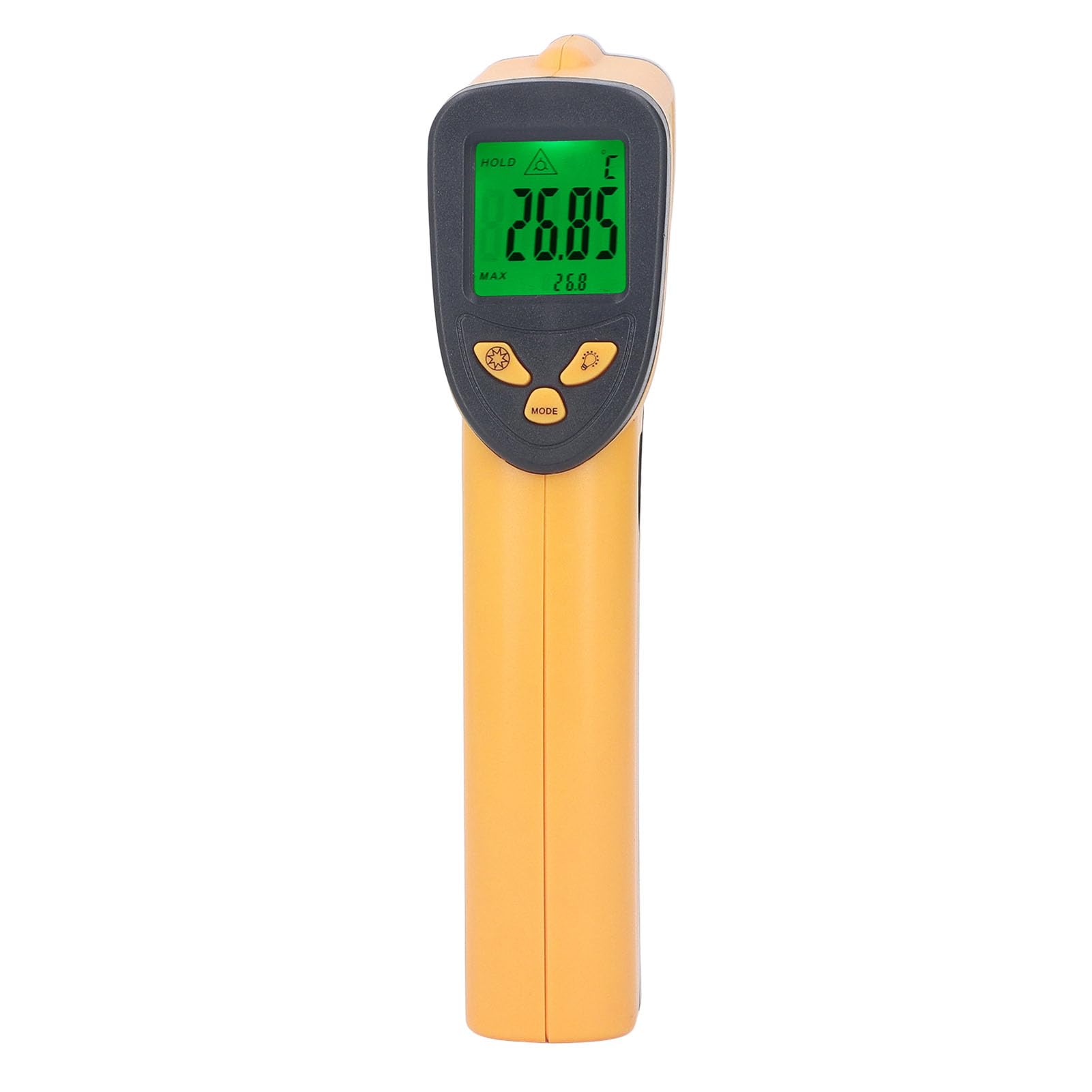 Infrared Thermometer Temperature Gun, -50~600?(-58~752?), Handheld Heat Temperature Gun Digital Heat Gun for Meat Pizza Oven Food, Laser Tool for Indoor Outdoor Pool, Cooking, Candy