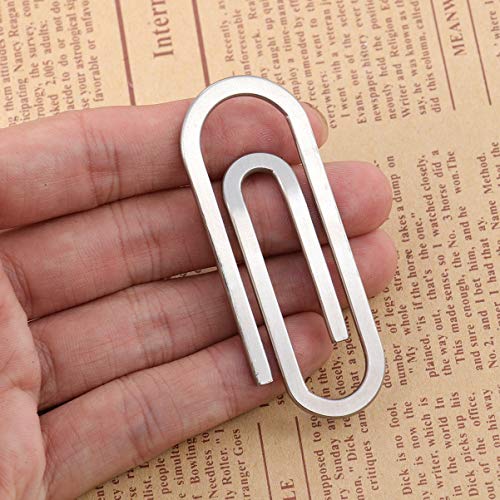 Vosarea 2Pz Graffetta Fermasoldi di Acciaio Inox