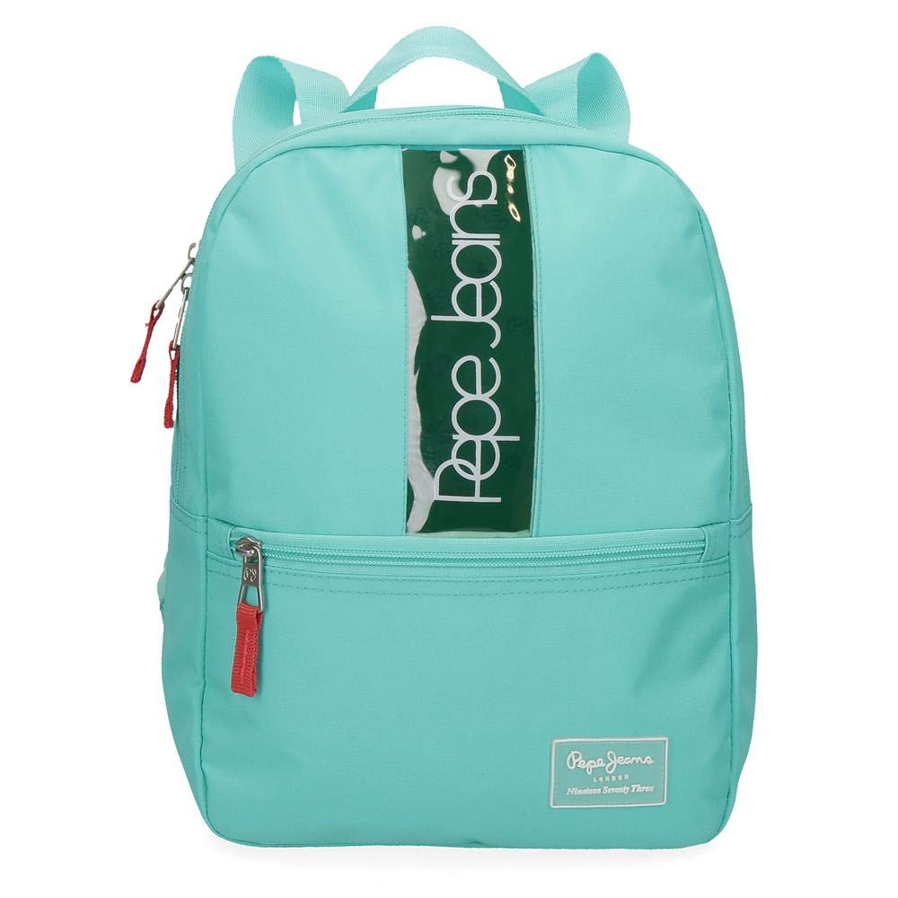 Pepe Jeans Mochila Pepe Jeans Darienne, Verde, 25x32x12 cm