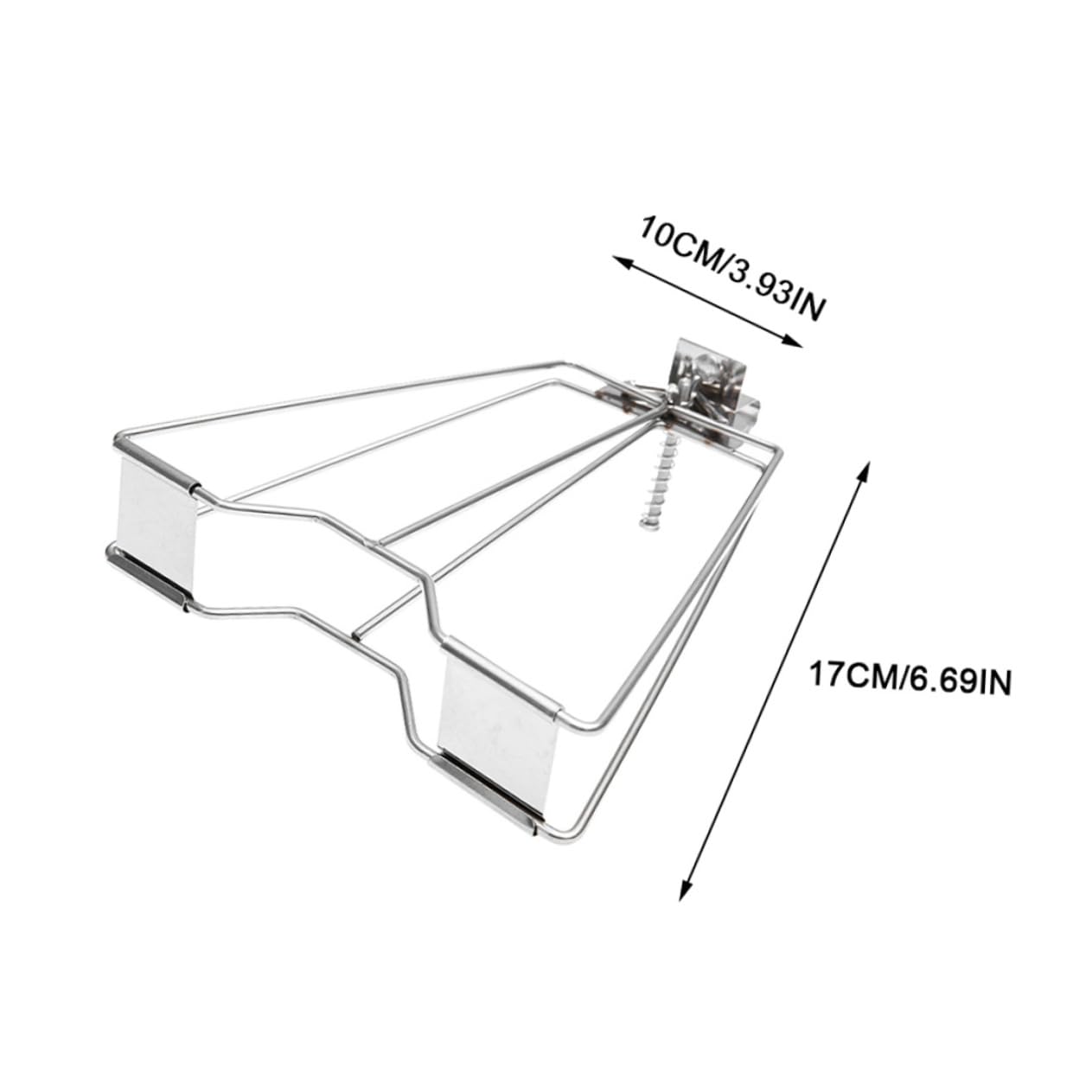 Gogogmee Practical Roast Duck Clips Chicken Holder for Grill Barbecue Basket Bbq Clip Set