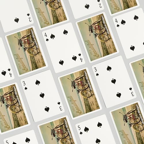 Baraja de cartas Poker Saugatuck Michigan 52 naipes miniatura 4