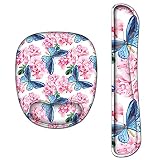 Moda y diseño práctico. XXXXW Reposamuñecas Alfombrilla de Ratón PU Mouse Pad Muñeco de la muñeca Pad Ergonomic Memory Foam Set Comfort Mouse Pad para computadora portátil portátil Mecanografía Cojín (Color : G)