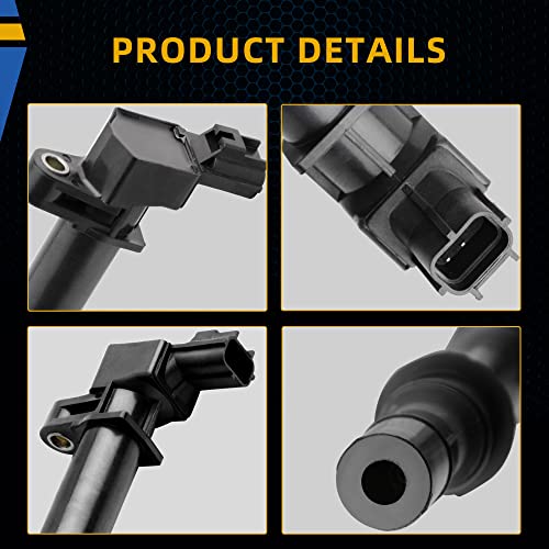 Dwvo Ignition Coil 8-Pack Compatible With Dodge Ram Dakota Durango Nitro - Jeep Grand Cherokee Commander - Mitsubishi Raider V8 3.7L 4.7L #TOP2