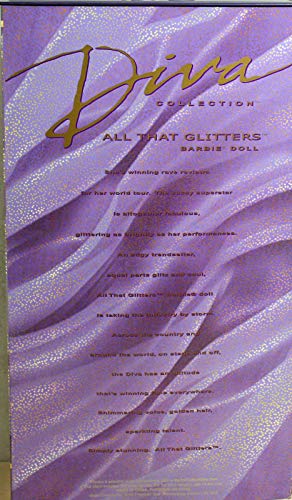 Muñeca Barbie Collector Edition All That Glitters 2002 miniatura 3
