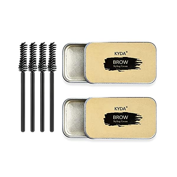 Ownest-2PCS-Eyebrow-Soap-KitBrows-Styling-SoapLong-Lasting-Waterproof-Smudge-Proof-Eyebrow-Styling-Pomade-for-Natural-Brows-3D-Feathery-Brows-Makeup-Balm Ownest Eyebrow Styling Soap Kit, Long Lasting Waterproof Smudge Proof Pomade for 3D Feathery Natural Brows Makeup Balm, 2 PCS