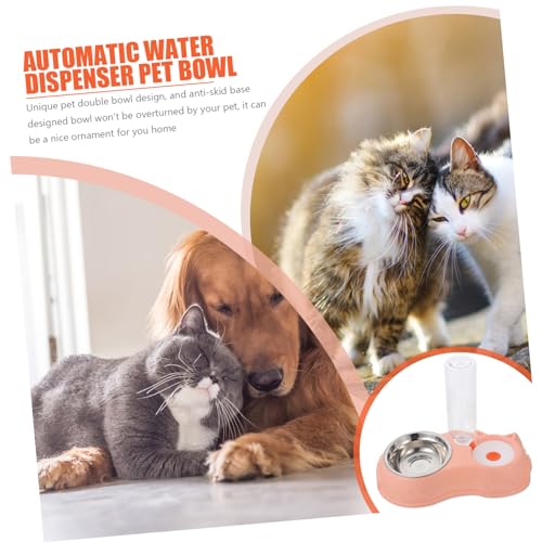 FRCOLOR 1 Conjunto Alimentador Fornecimento De Animais De Estimação Tigela De Comida Para Ferramenta