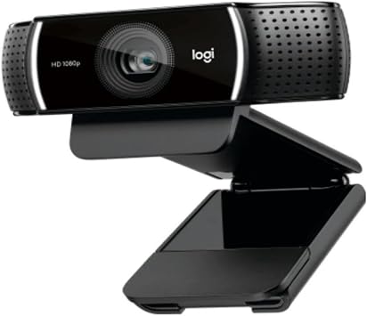 Logitech Blue Microphones Yeti USB Microphone (Blackout) Plus C922 Pro Stream Pro Streamer Pack