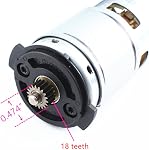 N376649 N210996 N279939 18 Remplacement des dents pour DeWALT DCD771 DCD776 | DCD771C2 Moteur à vis sans fil de forage d'outil N294159 N362741 N440316 DC 18V 20V Moteur
