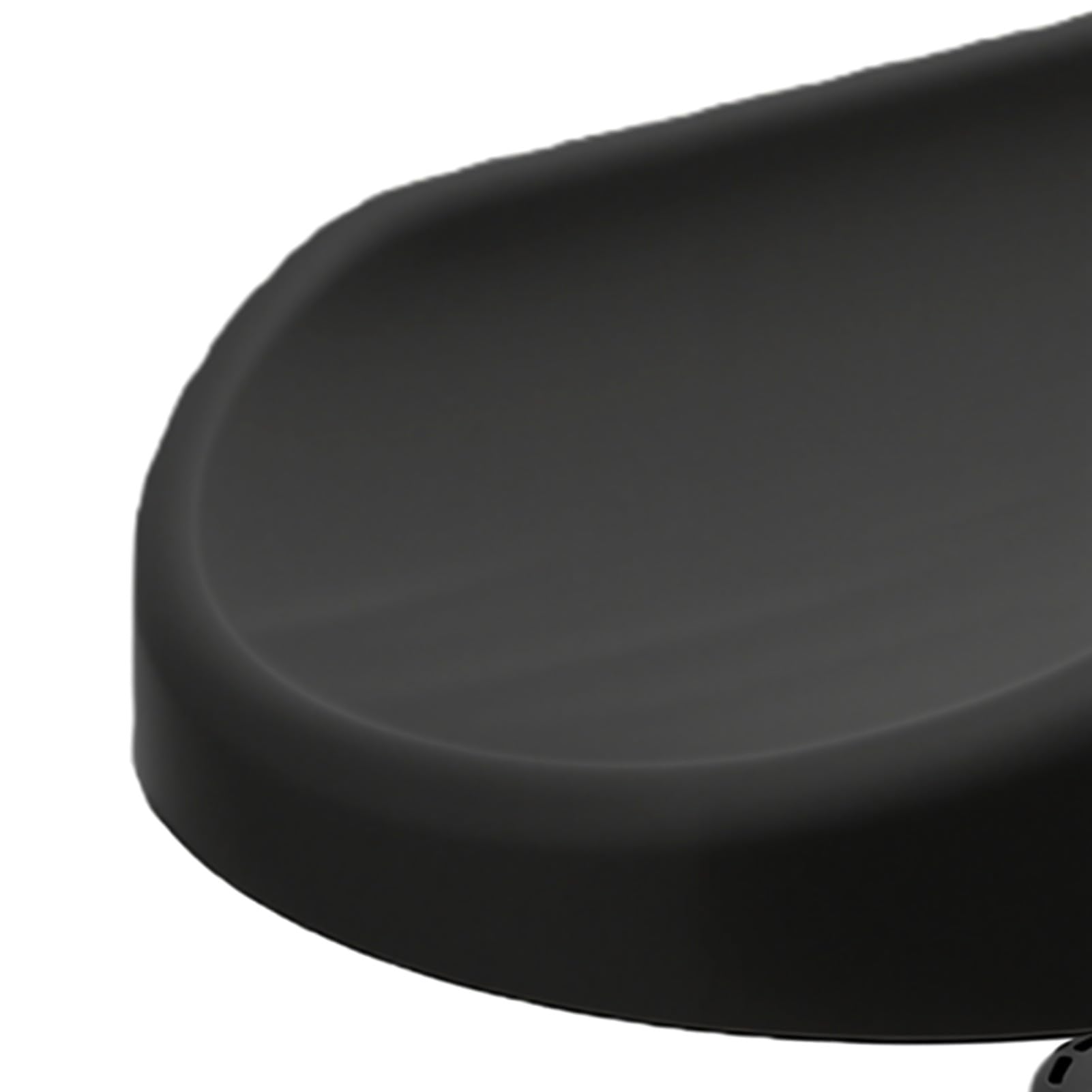 Brrnoo Sgabello per Pedicure con Rotelle Regolabile Sedia Girevole per Unghie a 360 Gradi Altezza 16,54-20,47 Pollici ABS in Acciaio Inossidabile per Uso Domestico in Salone