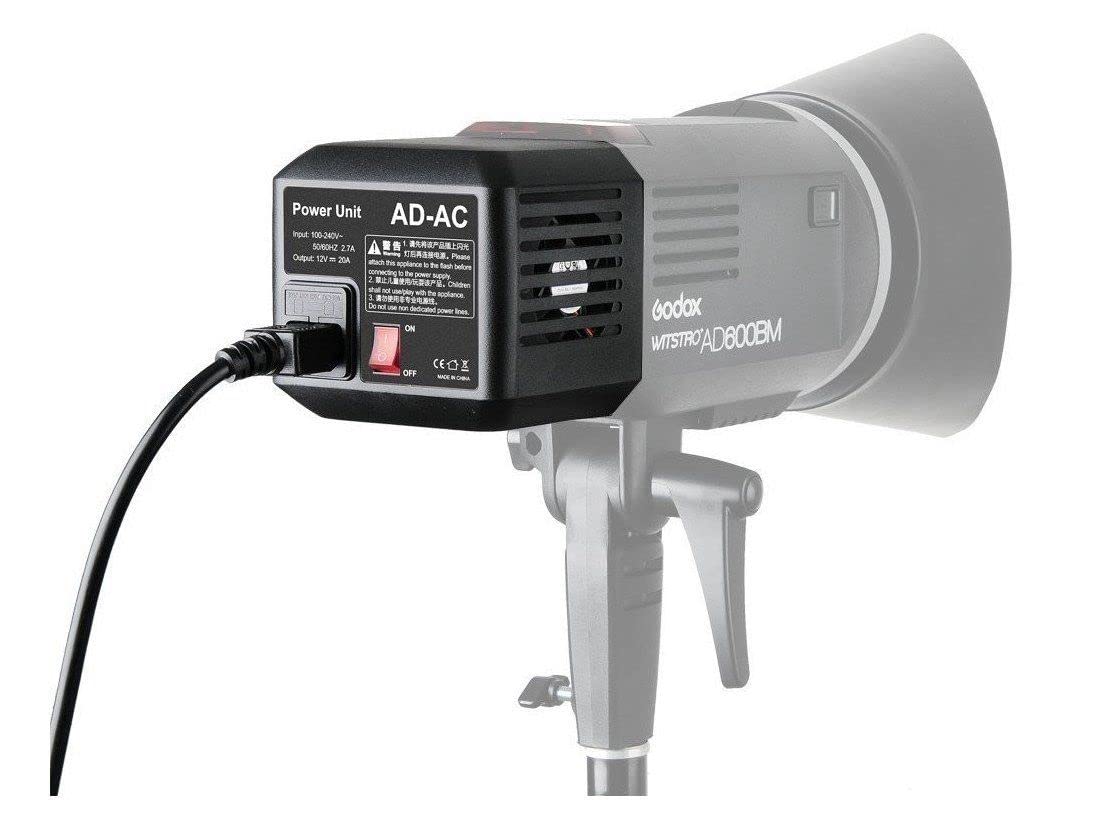 Godox - Fuente de alimentación Externa para AD600/atlas600