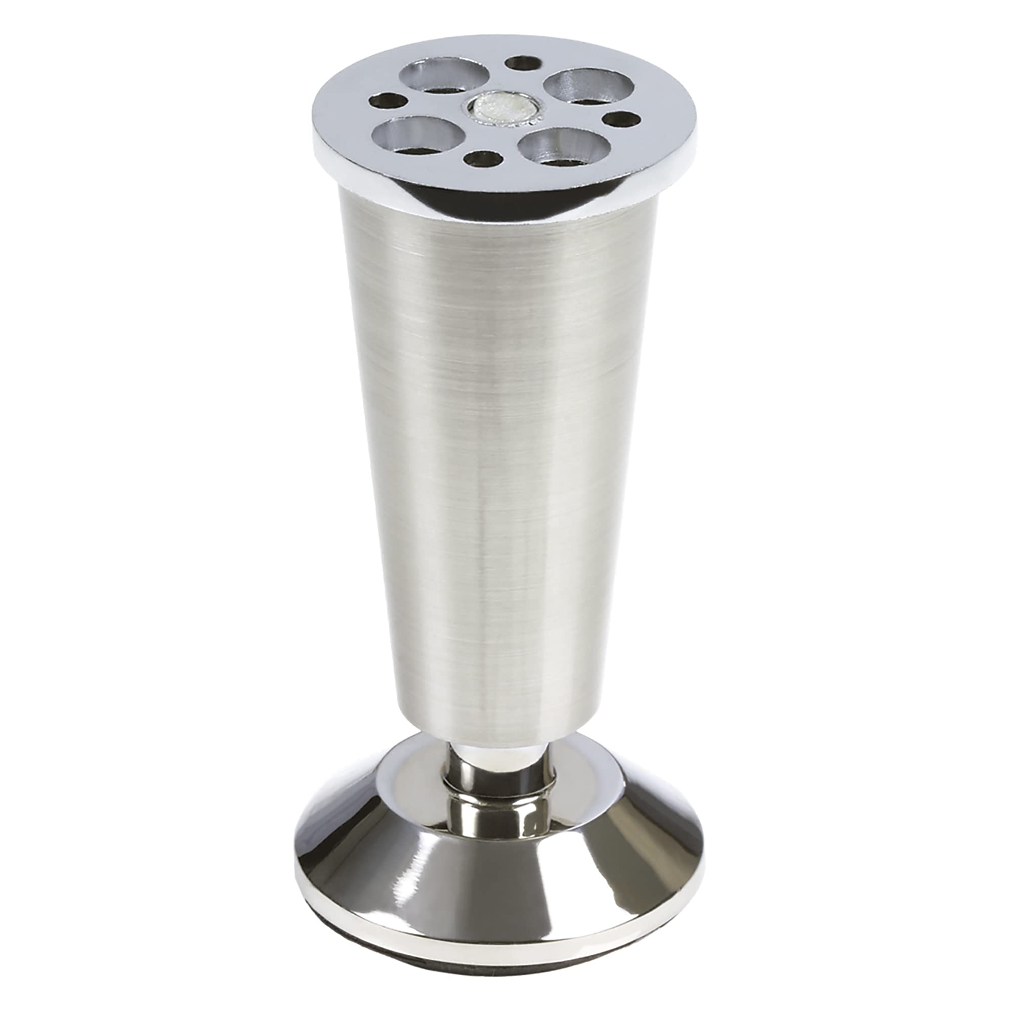 Amig 8-100 Brushed Nickel Leg, 100 mm