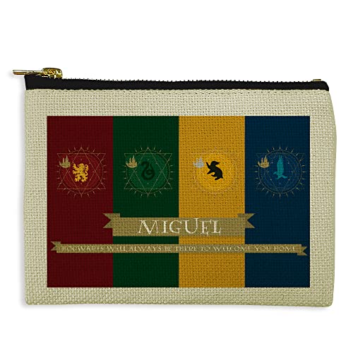 Bolso Monedero / Billetero / Tarjetero Personalizado. Monedero pequeño Friends. Monedero pequeño Harry Potter. Regalo Original. Tejido Tipo Lino. 10 x 15 cm. Varios diseños. Neceser Tela.