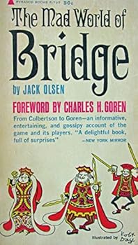 Paperback The mad world of bridge Book