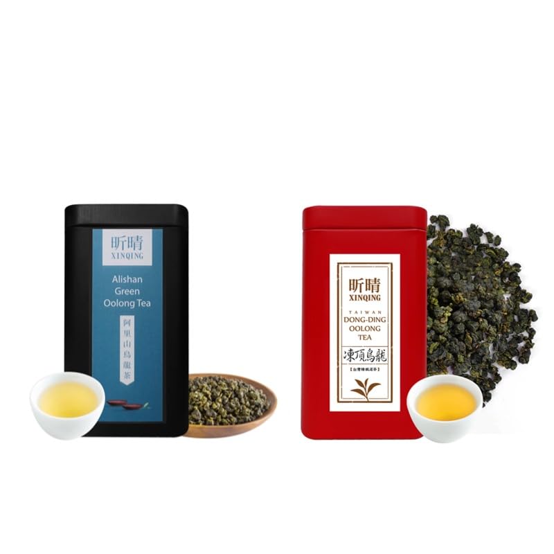 Amazon.com : Xin Qing Taiwan Oolong Tea and Taiwan Alishan Oolong