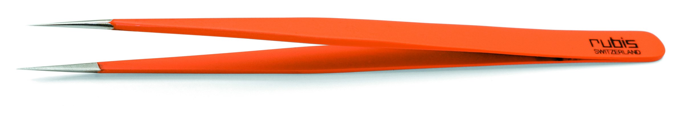 EMS 78144-SS Rubis Grip Tweezer, Style SS, 135 mm Height, Stainless Steel