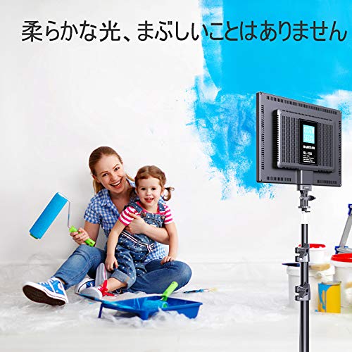 SAMTIAN LEDビデオライト SL-192 2パック の商品画像 8