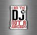 Adesivi per Auto, Moto, Biker Not Jukebox dj Ufficiale, Musica
