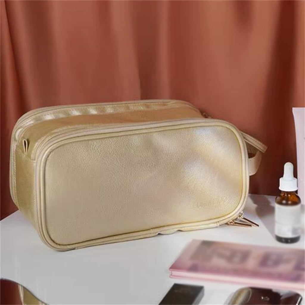 Makeup bag for women with large capacity, portable travel convenience, and internet celebrity storage image 4