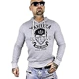 Yakuza Herren Hoody Dead Head grau - 357886 6XL