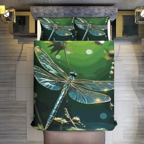 Parure de lit libellule mignonne pour des nuits douces à la maison - 8