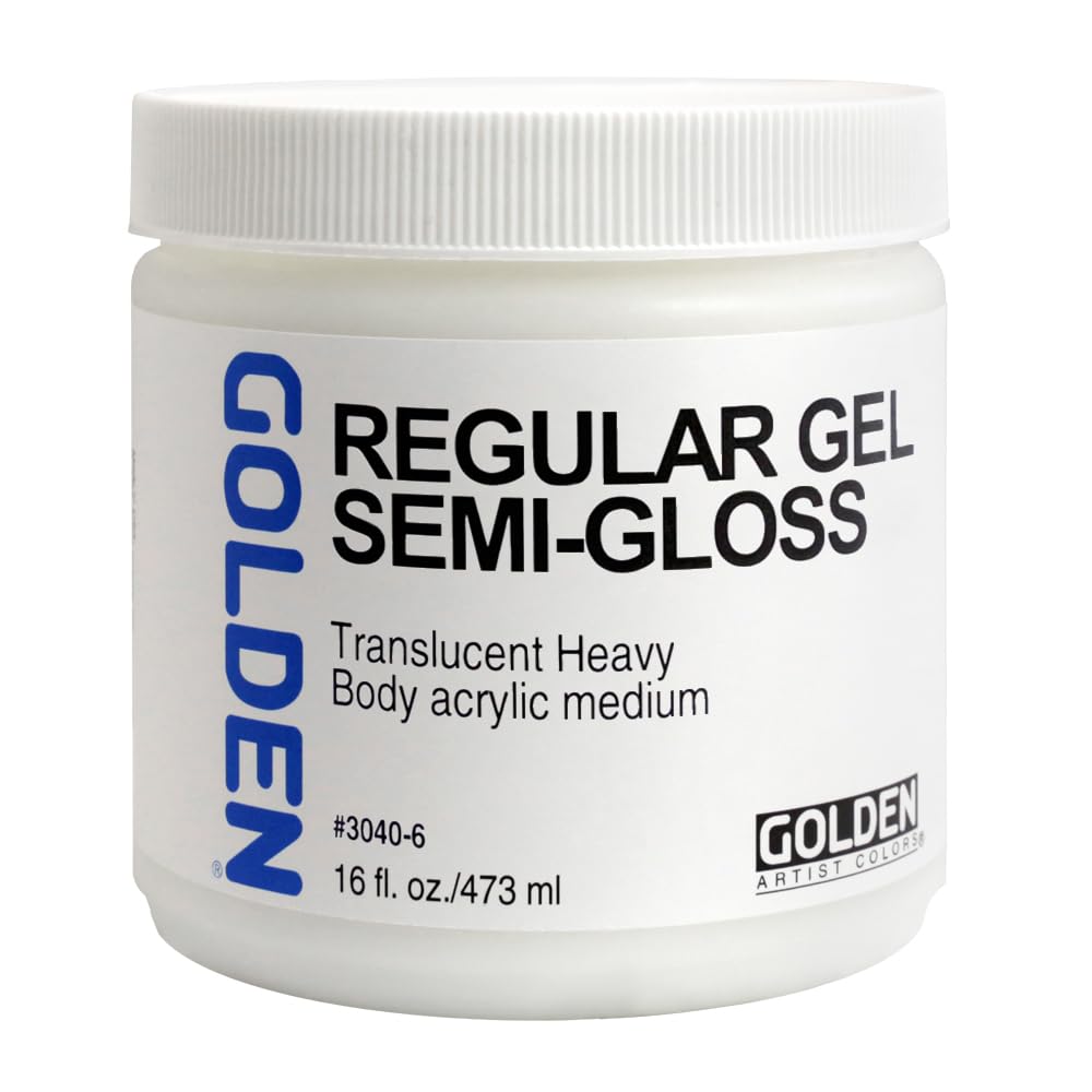 Golden ,Transparent 473Ml Regular Gel Semi-Gloss