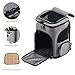 Ymiko Pet Carrier Backpack Large Small Cats Dogs Puppies Safety Features Cushion Back Grey 40 * 33 * 26cm