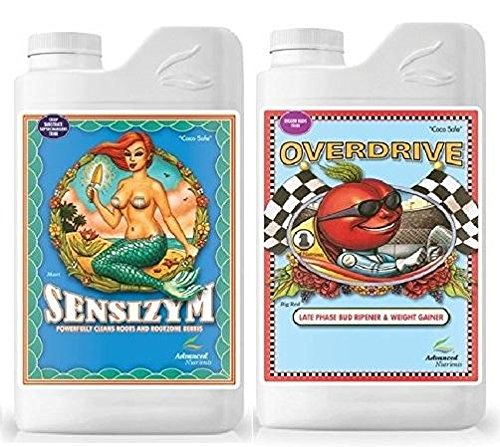 Miniatura 2 de Advanced Nutrients Overdrive y Sensizym 4 litros con tabla de conversión y pipeta de 0.1 fl oz