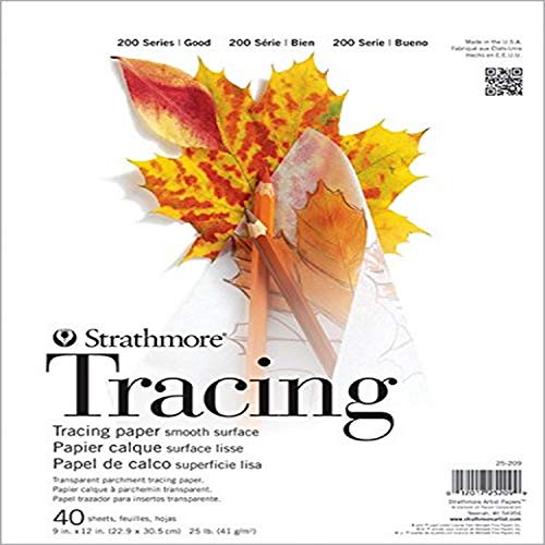 Strathmore (25-209 STR-025-209 40 Sheet Tracing Pad, 9 by 12