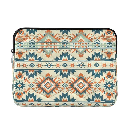 Funda para portátil 13-14 pulgadas patrón azteca impermeable