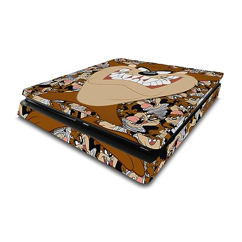 Autocollant Looney Tunes PS4 Slim skin vinyle Diable de Tasmanie