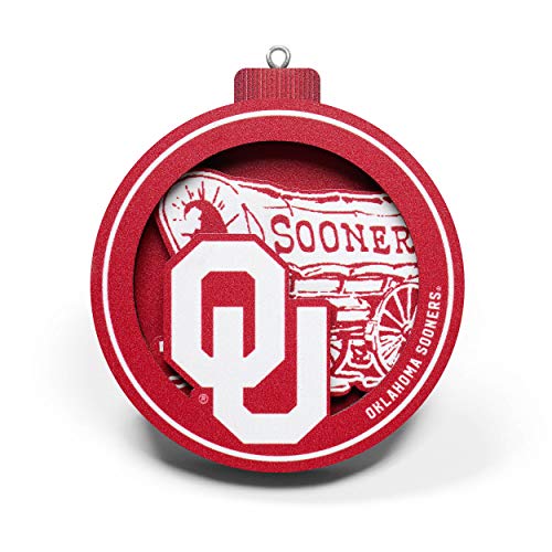 Image of YouTheFan NCAA 3D Logo Series Ornament