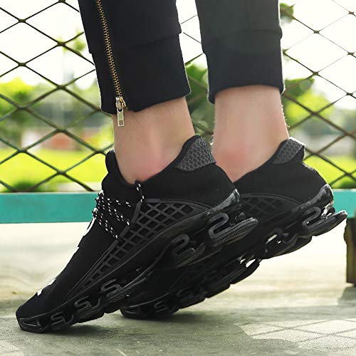 Image of XIANV Men Trail Running Shoes Breathable Sport Athletic Tennis Walking Shoes