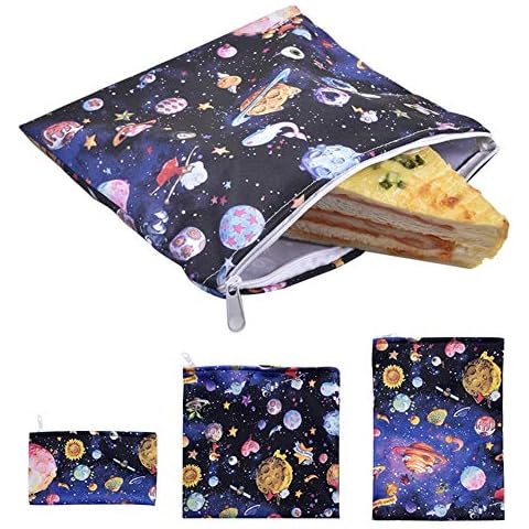 Mrinb Reusable Sandwich and Snack Bags Cover
