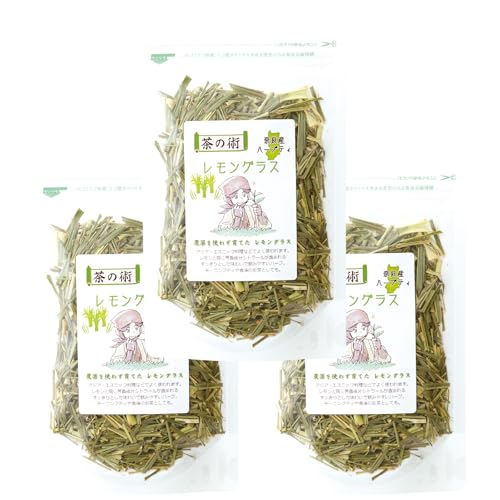 奈良県産レモングラス 40g × 3袋 自然の香りと味わいが詰まった 奈良産 レモングラス ハーブティー 国産 栽培期間中農薬不使用 こだわり 丁寧仕上げ フレッシュ 香り 胃腸 優しい 安心安全 ティー 奈良県 生駒市 お取り寄せ